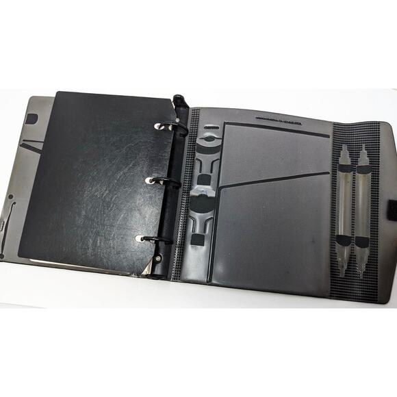 Vintage 90s Black Day Runner Planner Calendar 71872 - Picture 16 of 16